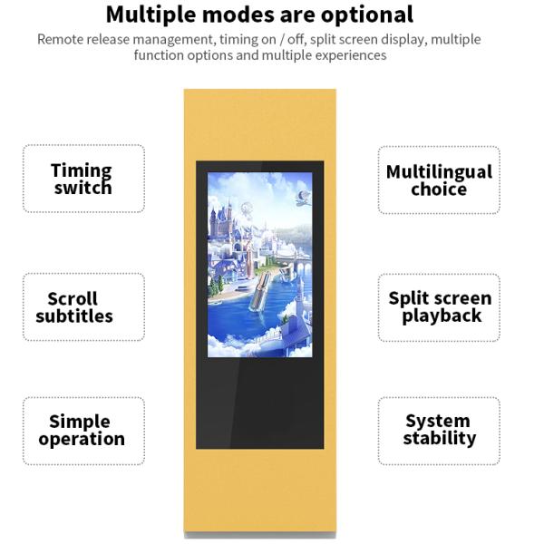 43in IP65 Outdoor LCD Android Digital Advertising Display