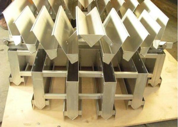 Pan / Plate Type Column Internals Customized Size For Basic Chemical Column