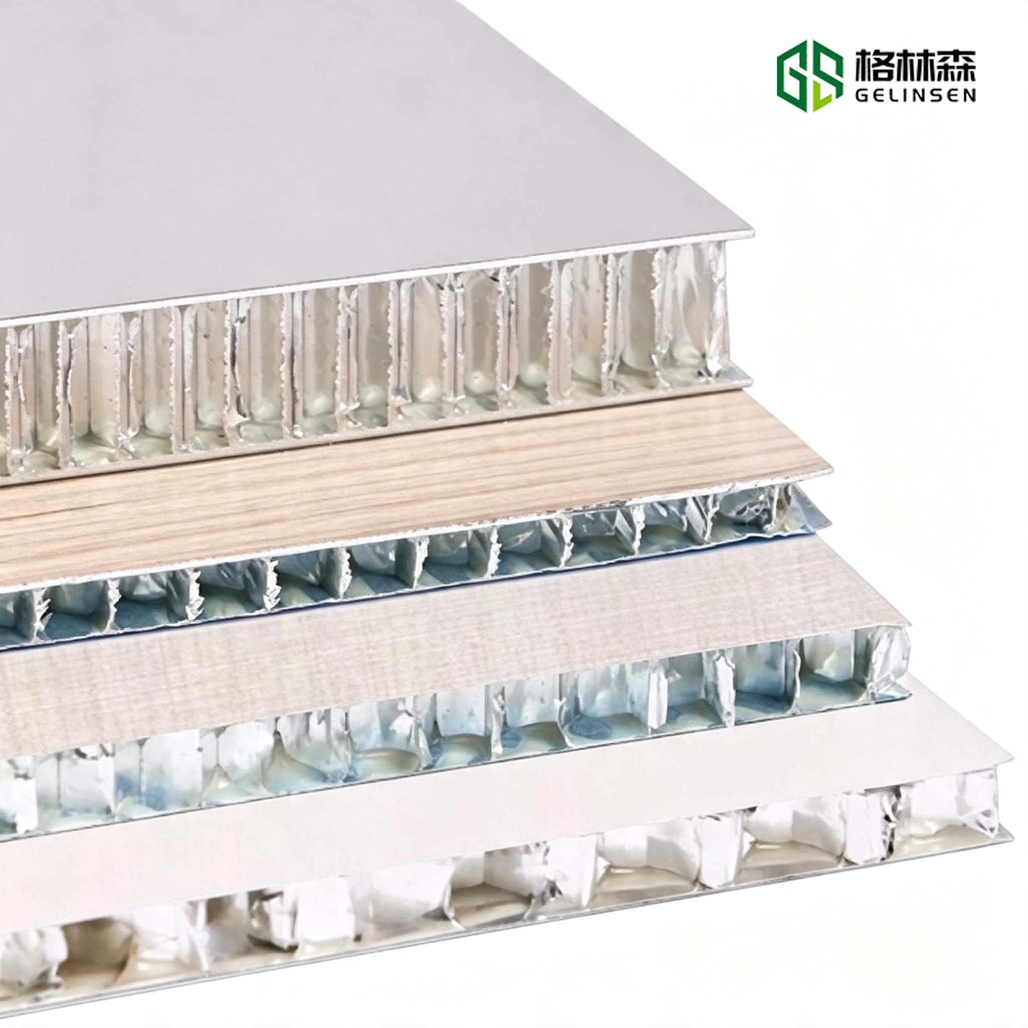 Aluminium Honeycomb Sandwich Panel High Rigidity Anti-Deformation for Cabinet Door