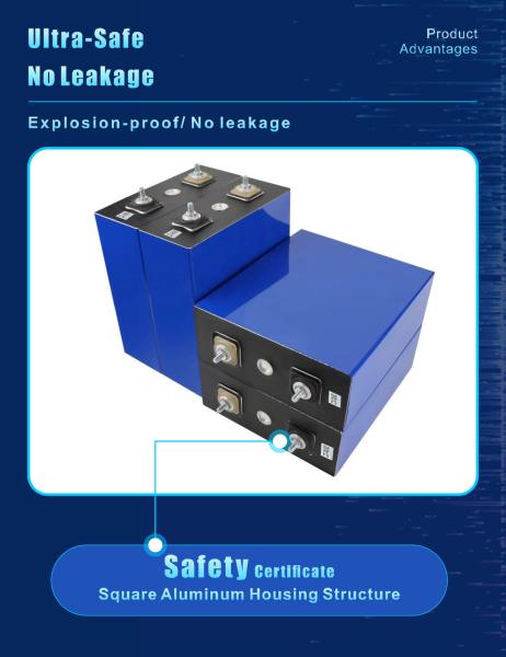 Rechargeable Lithium Iron Phosphate Battery Cell 3.2V 100A 173A For Energy Storage