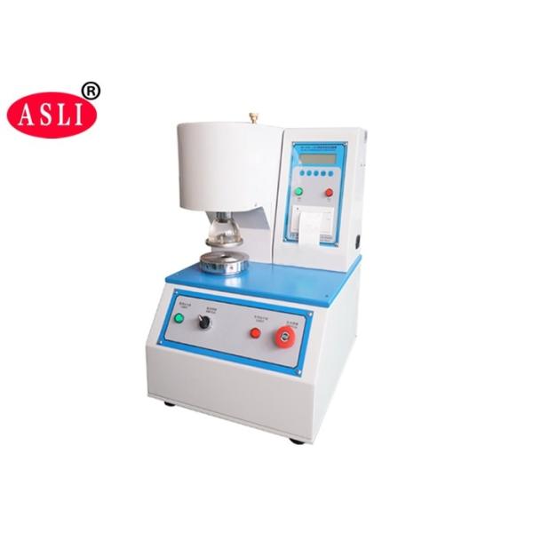 Digital Cardboard Packaging Lab Test Equipment , Bursting Strength Tester