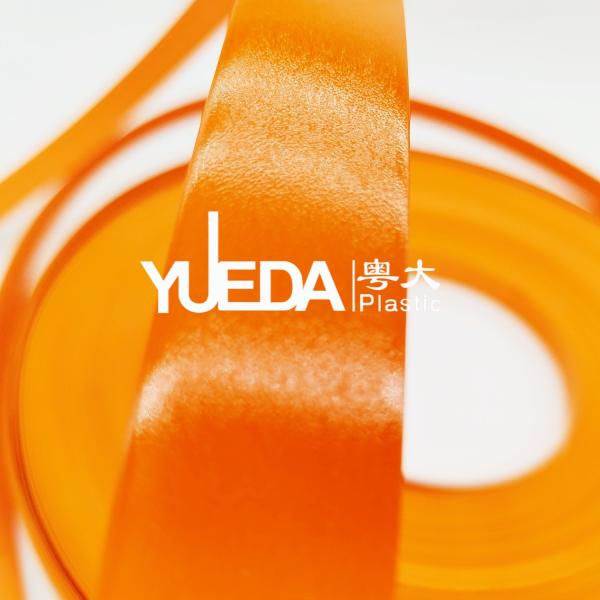 Orange Plastic Edge Banding Tape PVC / ABS Edgebanding Dust Prevention
