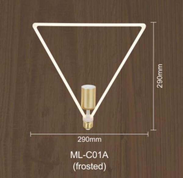 E27 12w Dimmable Filament Bulb 3000K Plastic LED Flexible Filament Bulb