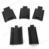 La chaleur cassant la bande avec la bande noire de polyamide de couleur avec le rectangle/place/ovale forment adapté aux besoins du client