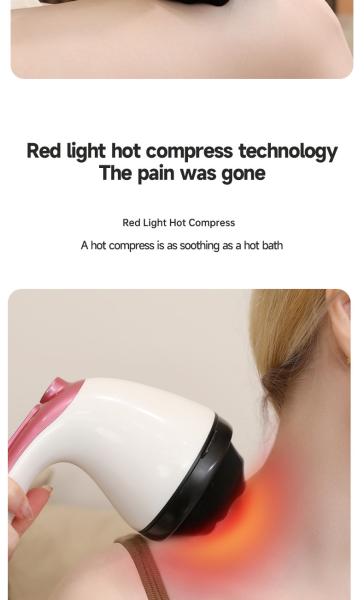 Handheld Electric Body Massager Gun Fat Machine Vibration Fitness Body Slimming Instrument