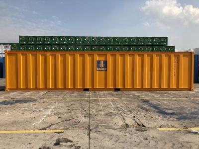 Waste Water Treatment Container , 40ft High Cube CSC Approved Open Top Container