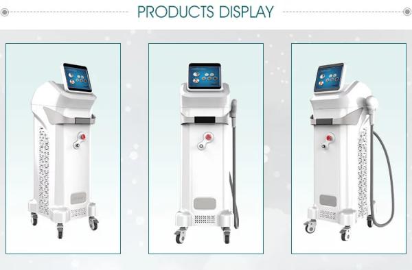 PZ Laser 2500W 755nm+808nm+1064nm painless depilación láser equipment for female