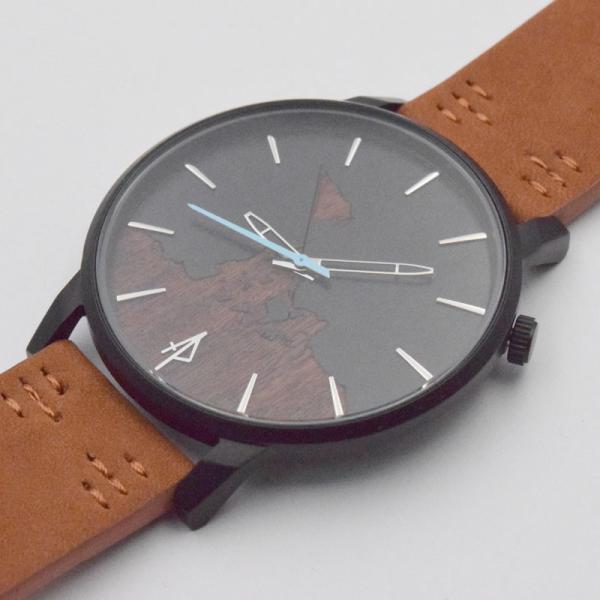 Mens Watches Brown Leather Strap