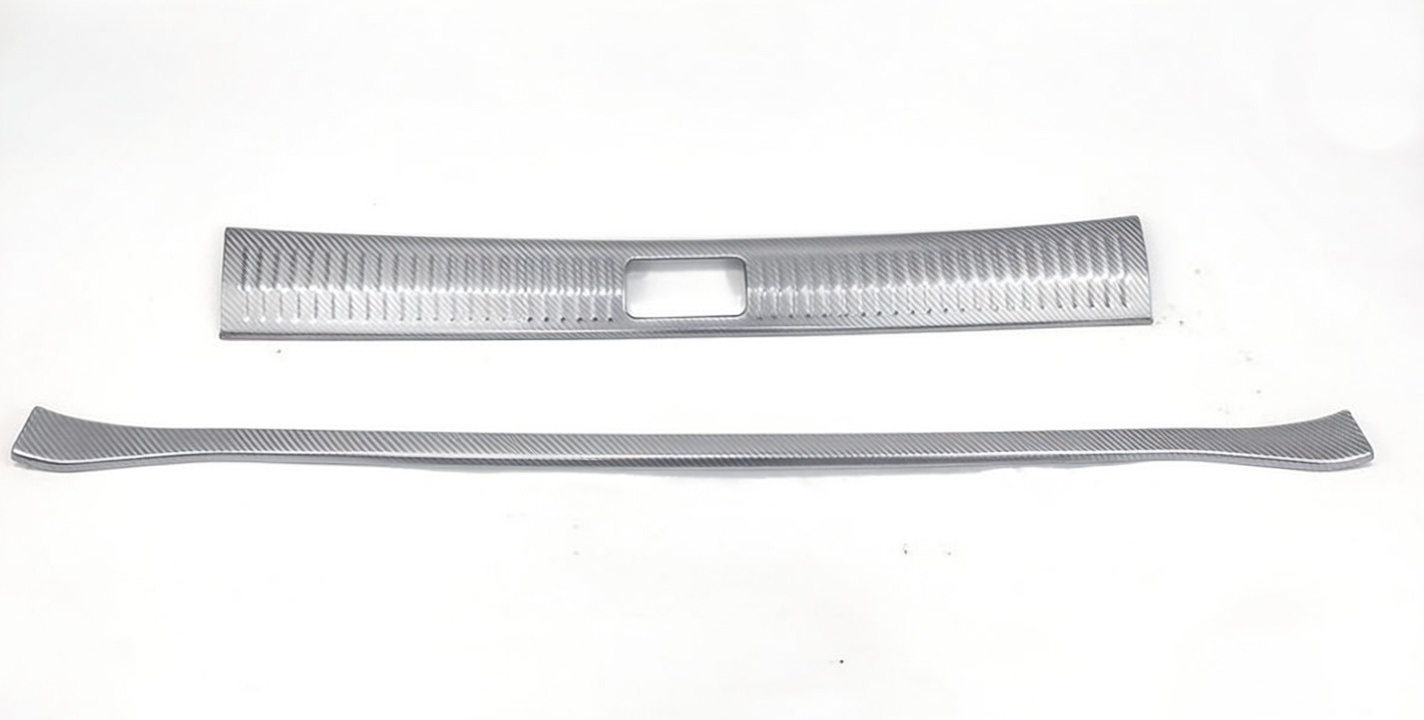 For XPeng G6 2025 Car Parts Decoration ABS Silver Rear Trunk Guard Tailgate Bumper