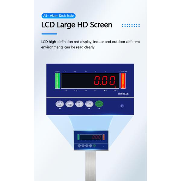 500KG Capacity SOHE A3 Two-Colour Alarm Lights for Electronic Industrial Weighing Scales