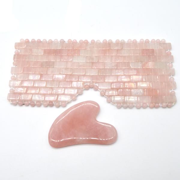 Natural Eye Cream Spatula Stick Facial Massager for Rose Quartz Cosmetic Spatula