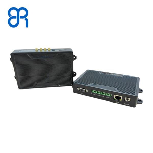 Быстрая высокоскоростная длинная дальность UHF RFID фиксированный считыватель 4 порта для логистической промышленности