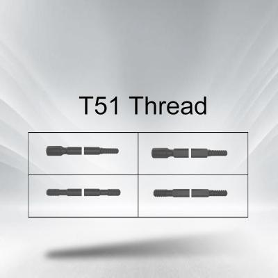 T51 Threaded Shank Drill Rods