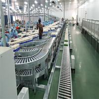 Predictive Maintenance Drum Conveyor Assembly Line For Smart Warehouses