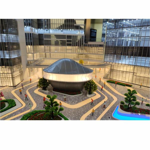 Modelo a escala de fábrica de iluminación LED 1:150 Modelo a escala comercial