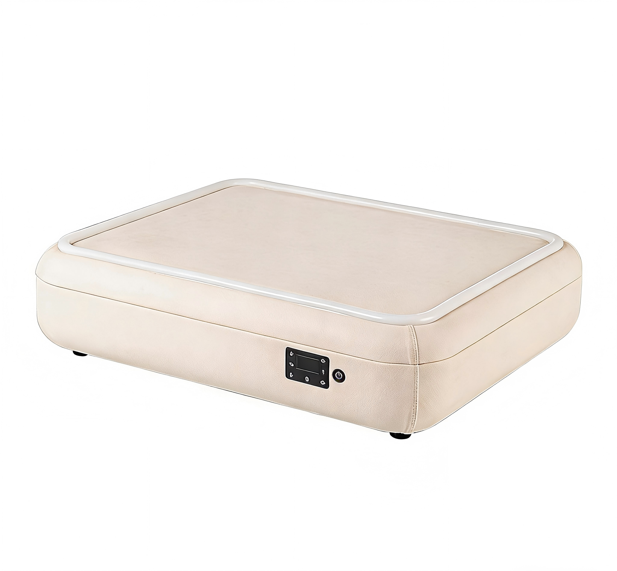 Easy to Clean Wool Pet Mat Smart Heating Massage LED Lights Soft Cushion Removable Washable for Cats
