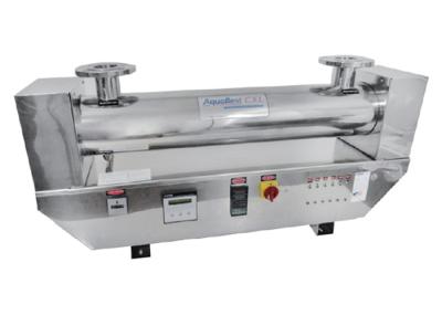 Stainless UV Water Disinfection Products with integrated control box for waste water treatment