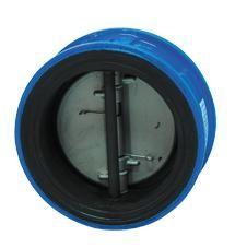 Vulcanized Butterfly Valve Seat EPDM / NBR Double Disc Check Valve Seat