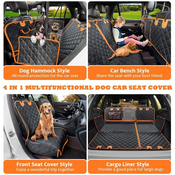OEM Back Seat Dog Blanket 58in Dog Seat Cover With Door Protector