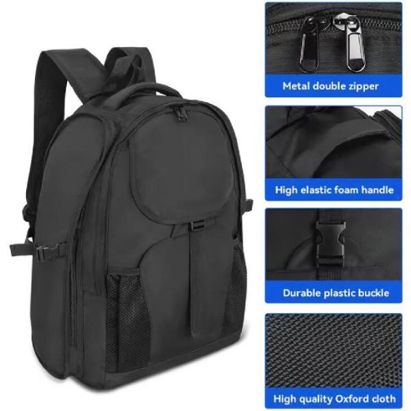 Skating Sports Backpacks Bag Roller Skates Speed/ Ice Skates Travel Backpack For Safety Helmet Kneecap And Shoes