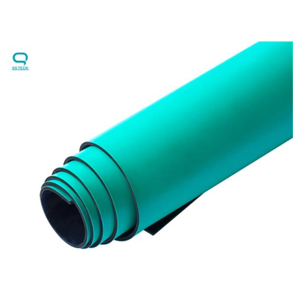 Зелёный антистатический мастерский столовой коврик толщиной 3 мм резина