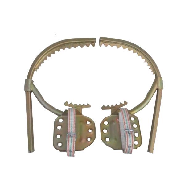 Underground Cable Installation Tools Climbing operation tools wood pole climber, climbing pole shoes