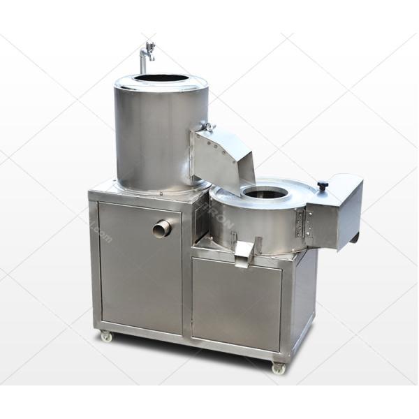 Cassava Carrot 750kg/H 1.1kw Potato Peeling Machine Vegetable Peeler
