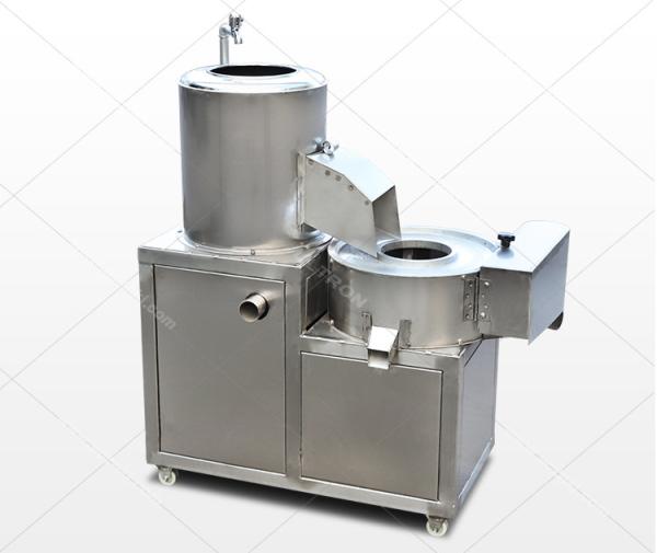 Máquina de descascar batatas 750 kg/h 1.1kw Descascador de vegetais
