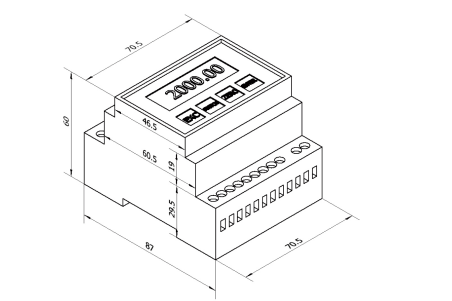 Multi‑I/O Weighing Transmitter For High‑Precision Batching Systems DT301PW