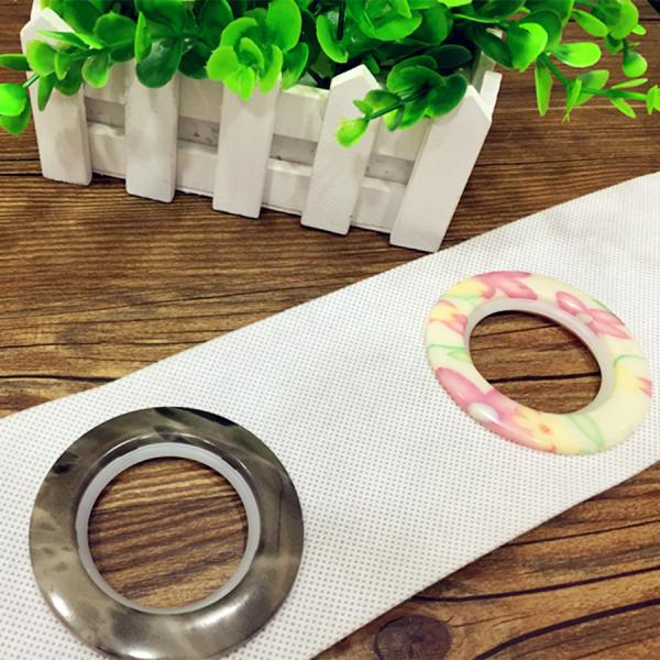 Fashion Prime ABS Plastic Custom Curtain Rings Circles Rod Accessories