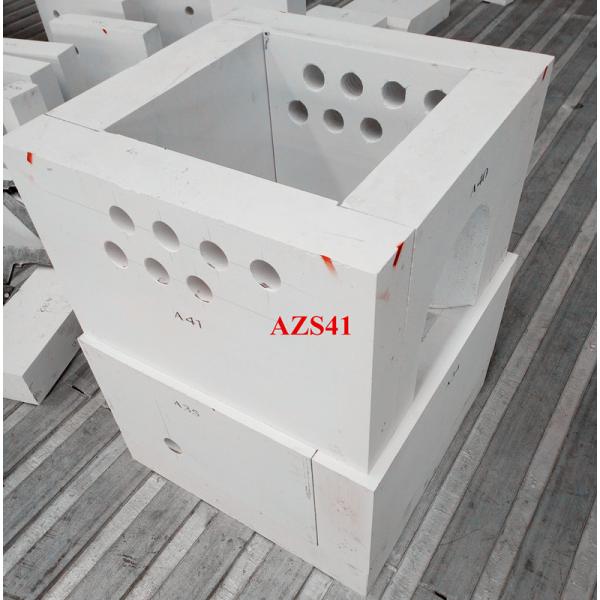 Сплавленные литые блоки AZS S3 S4 S5 для изготовления стекла с высокой рефракторностью и содержанием Al2O3