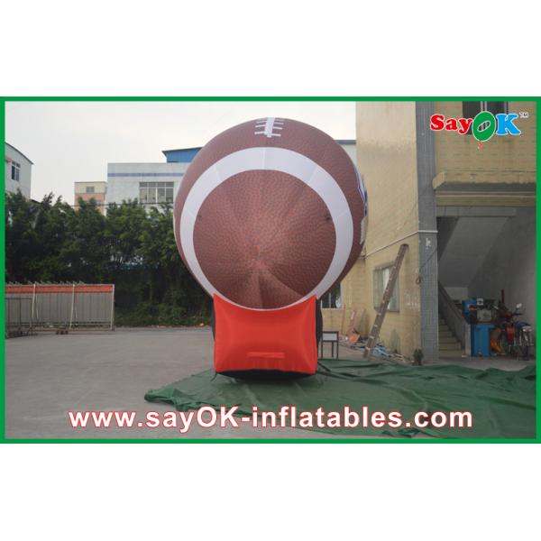 Выдвиженческая раздувная модель шарика рэгби трофея чашки слова шариков рэгби раздувная