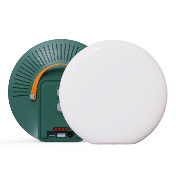 Luzes solares de acampamento com adsorção magnética, à prova d'água, portátil, carregamento solar, luz de acampamento