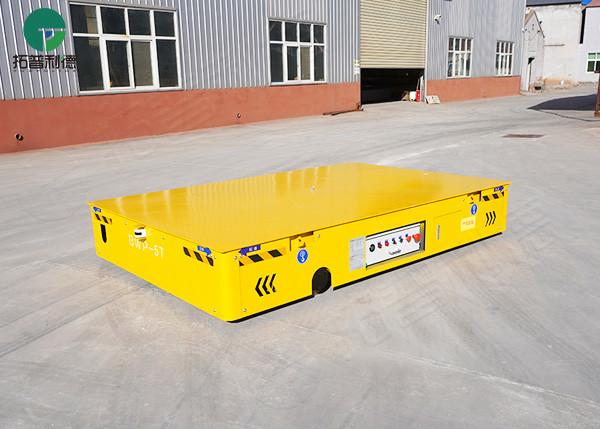 Steel Mill 35t Equipment Transfer Electrical Steerable Heavy Duty Cart