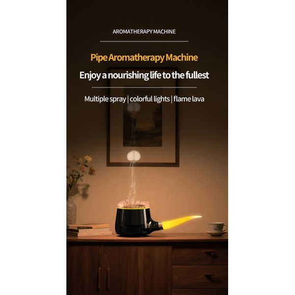 Ultrasonic Home Use Air Aroma Essential Oil Diffuser With Colorful Ambient Light