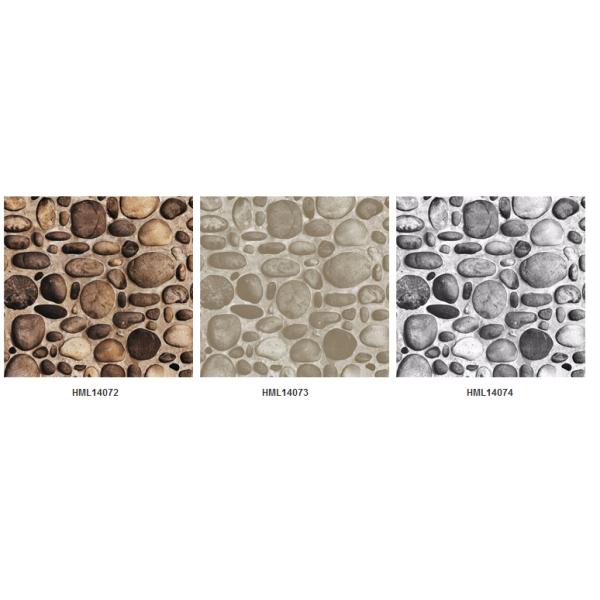 Обои живущей комнаты бумаги с покрытием винила ПВК каменные деревенские звукопоглотительные