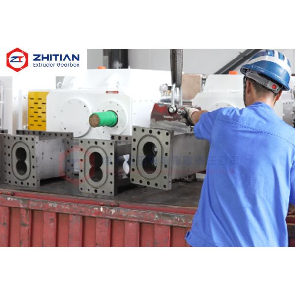 High-Torque Twin Screw Extruder Barrel with Bimetallic Alloy Liner and Modular Construction for Plastic Compounding