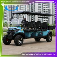 6 personnes chariots de golf électriques mini-batterie actionné Golf Buggy Sécurité pour les enfants