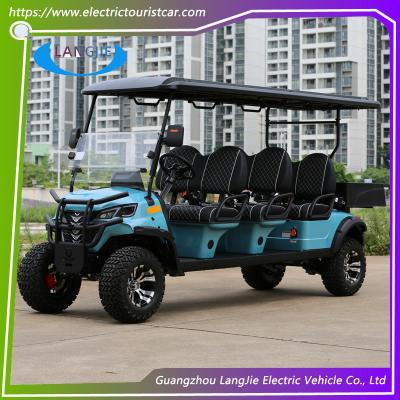 6 Person Electric Golf Carts Mini Battery Operated Golf Buggy Safety For Children