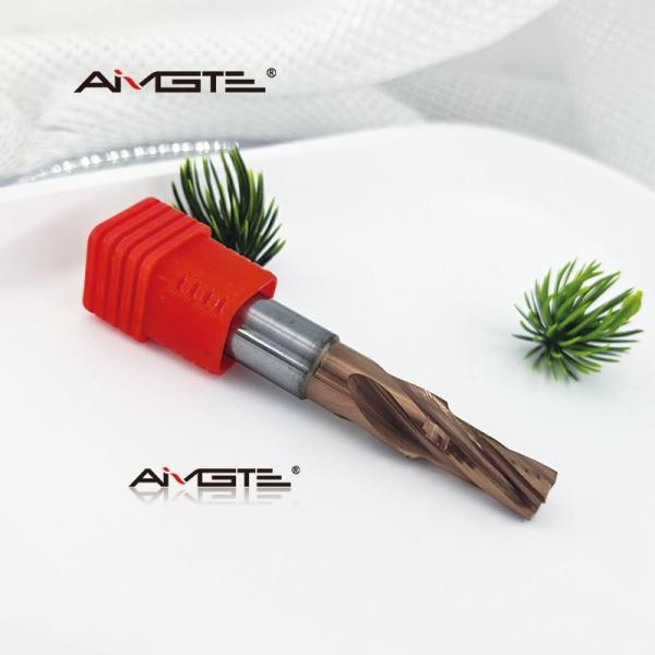 8.44mm 4 Flute Step Reamer with AlTiSiN Coating  Precision Carbide Step Drill for Hardened Steel Stainless  Alloys CNC Machining Tool