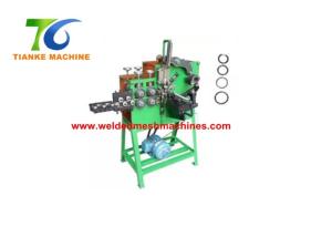 170mm Length 40Cr Steel Ring Making Machine 200KG For Key Ring