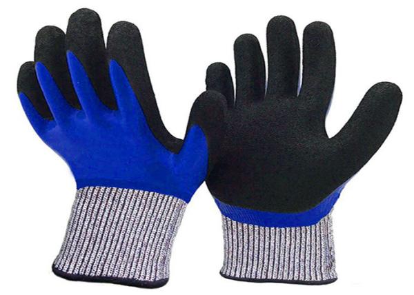 Durable Water Resistant Work Gloves XS - XL Size 15 Gauge HPPE Yarn Knitted