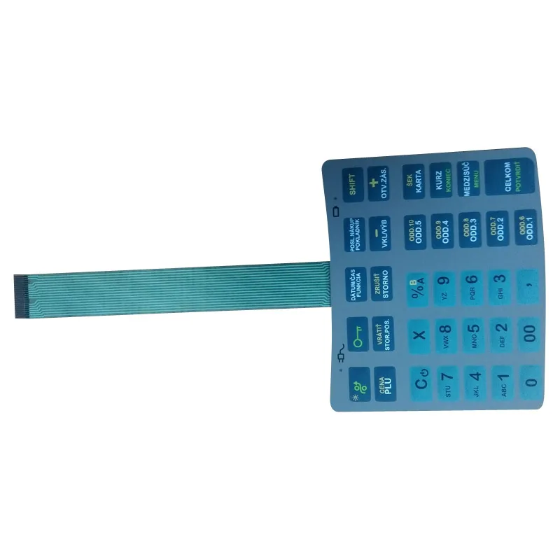 Resistan Silicone Rubber Wire Sheet Keyboard Keypad Product
