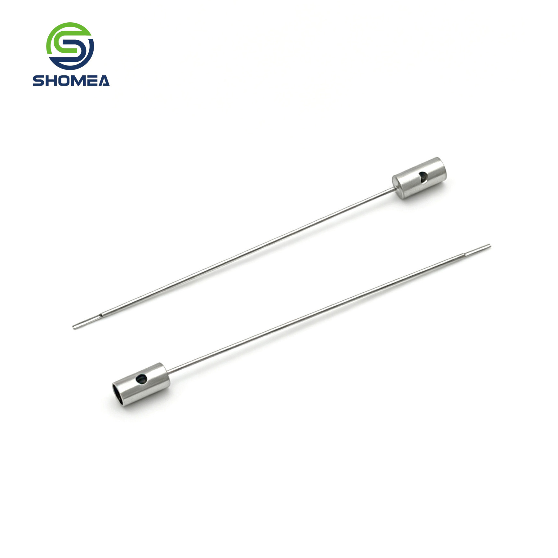 Customized Flat Tip Slotted Needle with Cylindrical Handle