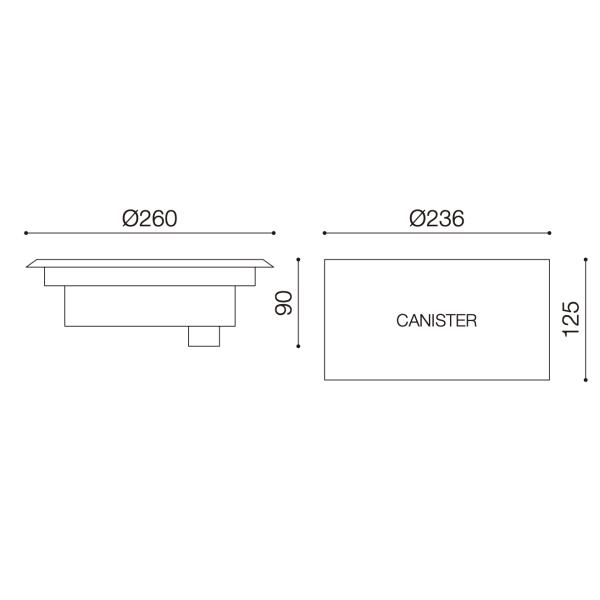 Recessed COB LED Inground Light 304 Stainless Steel Inground Light 10W 20W 30W