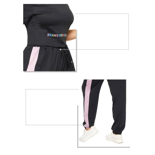 Лайкра XS полиэстера к 5XL плюс чернота гетры спортзала Waisted размера высокая