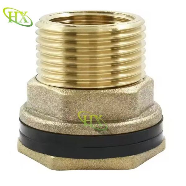 Brass pipe fittings brass plumbing fitting female thread tee 3/8-2 copper pipe tee factory price-Hongxin.