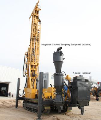 Durable RC Drill Rig 29m/min Fast Lifting Speed and 1.6-8 MPa Working Air Pressure