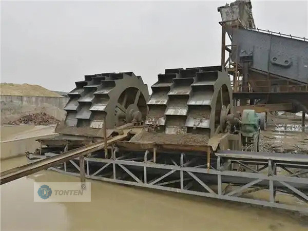 Machine à laver le sable par seau Sélection des sédiments Équipement de lavage des pierres en poudre
