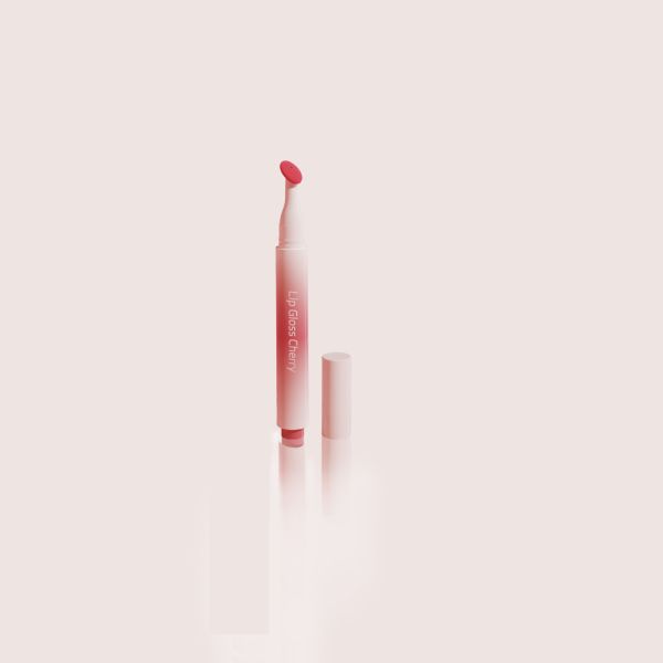 GC205 Pressable Empty Lipstick Tube with ABS/ABS PCR Material and 126MM Height for Lip Gloss